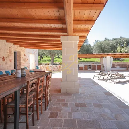 Vila Td Villa Trulli Il Bergamotto Pool Med Charm *