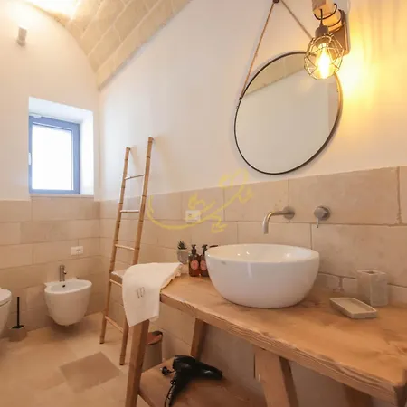 Td E Trulli Il Bergamotto With Pool & Medcharm וילה