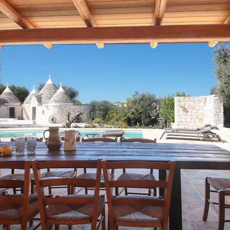 Td E Trulli Il Bergamotto With Pool & Medcharm أوستوني