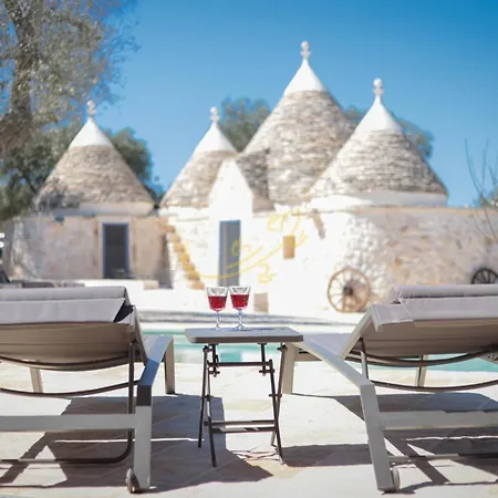 וילה Td E Trulli Il Bergamotto With Pool & Medcharm *