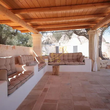 וילה Td E Trulli Il Bergamotto With Pool & Medcharm אוסטוני