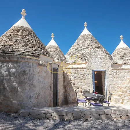 Td E Trulli Il Bergamotto With Pool & Medcharm וילה